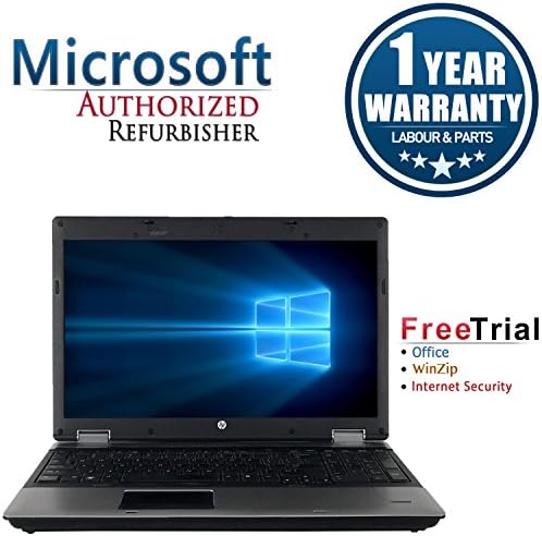 HP Probook 6555B 15.6 Inch Business High Performance Laptop Computer(AMD Phenom II x4 N930 2.0G,4G RAM DDR2,120G SSD,DVD-ROM ,Windows 10 Professional)(Certified Refurbished)