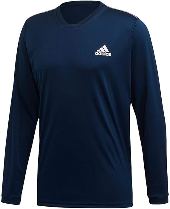 adidas Men's Uv Protect LongSleeve Tennis Tee Medium Blue Buy Online