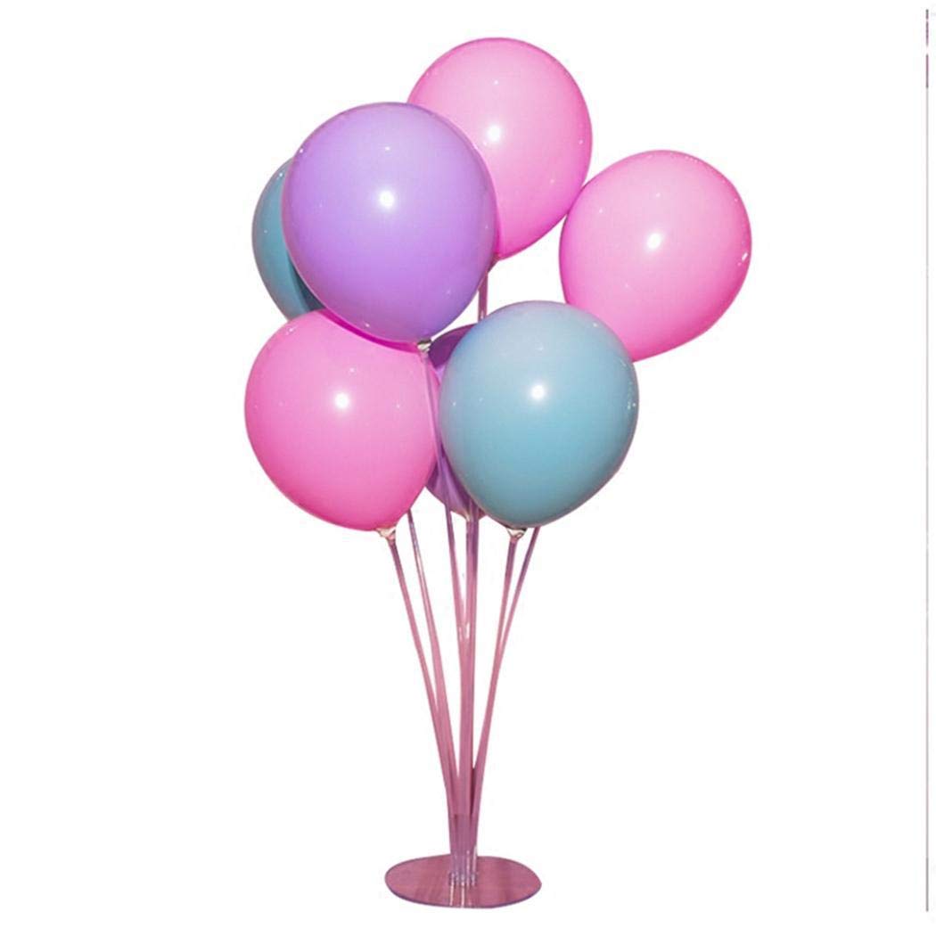 banlany Kids Birthday Party Wedding Balloon Stand Decoration Plastic Balloon Stick Balloon Stand