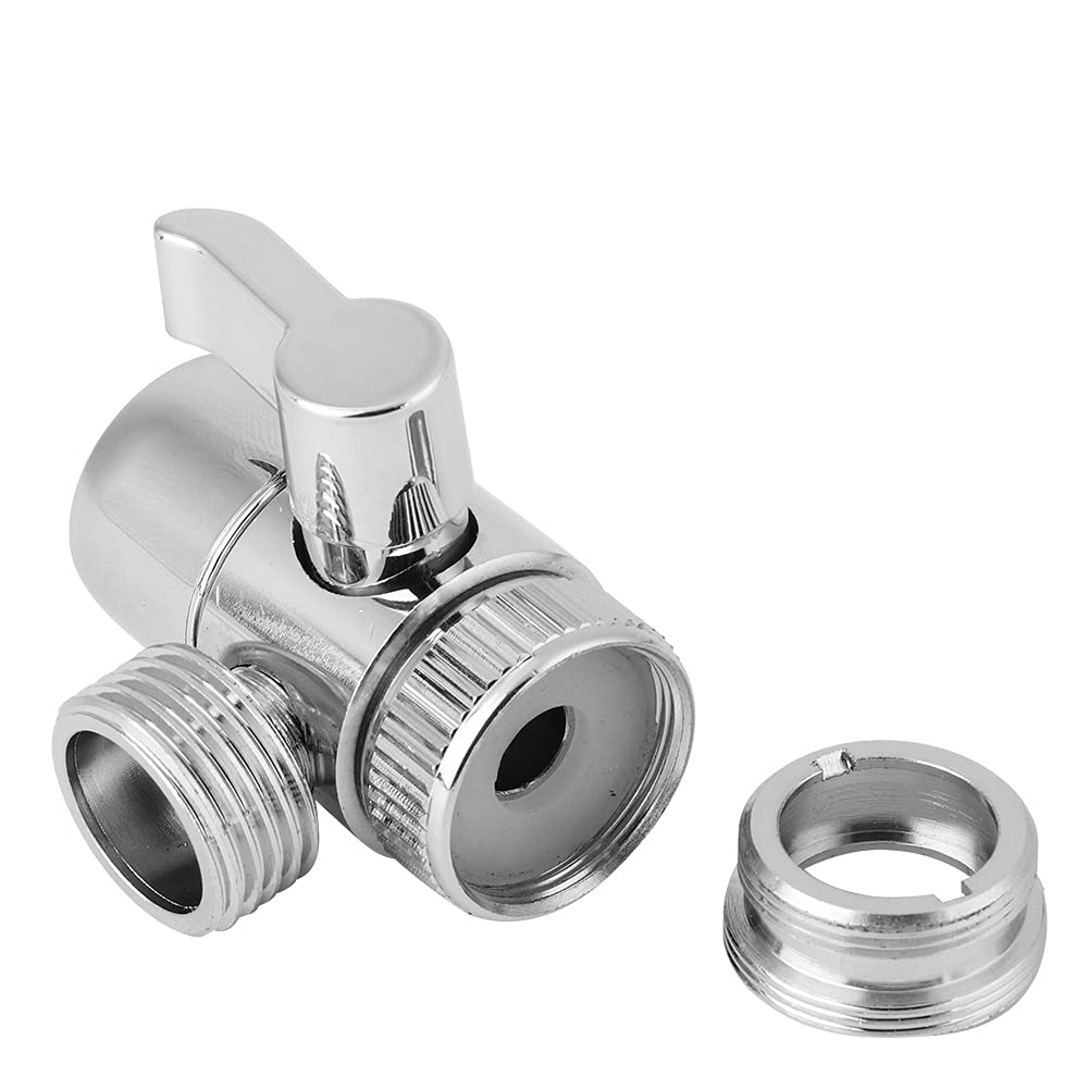 Sink Hose Sprayer Attachment for Bathroom Shower Hair Washing Pet Cleaning Stainless Steel Flexible Hose Faucet Converter Adapter Suitable for Multiple Faucet Types