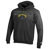 Michigan Wolverines Hooded Sweatshirt Charcoal