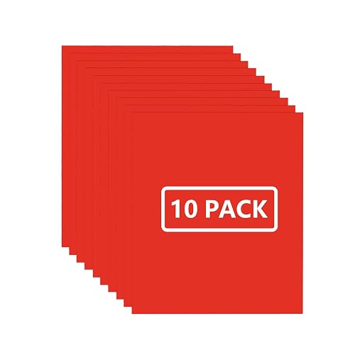 Red Htv FUNKAKA Red HTV Heat Transfer Vinyl Bundle, 12
