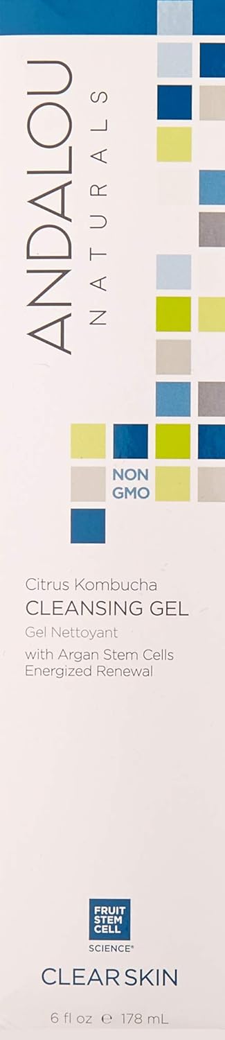 Andalou Naturals Citrus Kombucha Cleansing Gel, 6 Ounces: Beauty