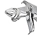 Tooluxe 31217L Mini Gravity Air Spray Gun, 90 Degree Swivel Cup, 0.5mm Nozzle, 200 CC Cup Capacity