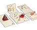 CAMTOP 3D Christmas Cards Pop Up Greeting Holiday Cards Gifts for Xmas/New Year