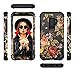 Digital Hutty 3 in 1 Shockproof Heavy Duty Full-Body Protective Cover for Samsung Galaxy S9 Plus 2018 Release Flower