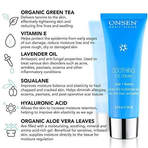 Onsen Secret Under Eye Cream Anti Aging Eye Treatment Gel Made Of