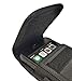 AISCELL Holster Rugged Nylon Pouch Belt Case for Edge (2022), Moto Z4, Edge+,G7 Plus,G7 Power,G7 Supra,G6, G6 Play,G6 Forge, REVVLRY+,One Zoom,One Action,Moto g Fast,Moto e (2020),with Cover on