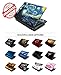 LSS 15 15.6 Inches Laptop Notebook Skin Sticker with 2 Wrist Pads - Reusable Cover Protector Vinyl Sticker Cover Decal Fits 13