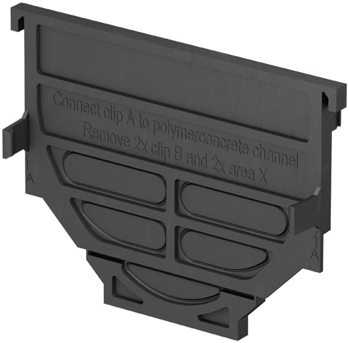 ACO Hexdrain Universal Closing Endcap