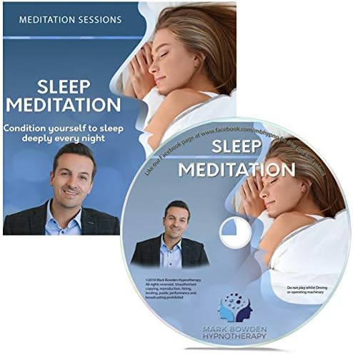 Sleep Meditation CD - Guided Mindfulness and Relaxation Session for deep Sleeping from Mark Bowden Hypnotherapy