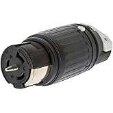 Hubbell CS8164C Locking Connector, 50 amp, 480V, 3 Pole and 4 Wire