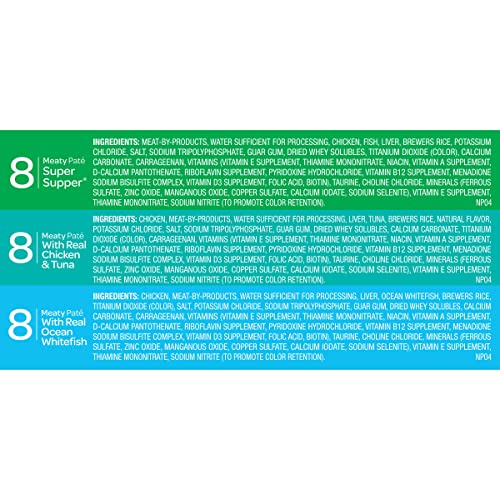 9LIVES SEAFOOD & POULTRY FAVORITES WET CAT FOOD VARIETY 5.5 OUNCE CAN (PACK OF 24)
