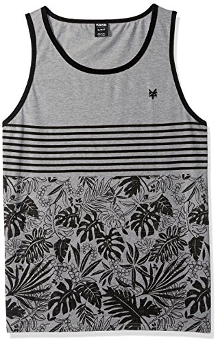 Zoo York Men's Sleeveless Phase Tank Top, Black, Small