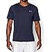 Under Armour Men's Tech V-Neck T-Shirt , Midnight Navy (410)/Steel , X-Large