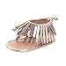 Voberry Summer Baby Boy Girls bling bling Moccasins Tassel Soft Soled Anti-slip Sneakers (6~12 Month, Gold)