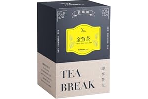 Fonming Tea Jin Xuan Tea Bag - Premium Milk Oolong Tea/Jin Xuan/Jinxuan Oolong Tea/Taiwan Milky Oolong Tea/High Mountain Tea/12 Individually Wrapped Tea Bags/lower caffeine
