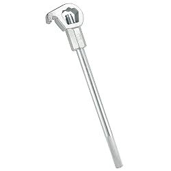 QWORK Heavy Duty Adjustable Hydrant Wrench – Fits