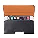 DFV mobile - Case belt clip synthetic leather horizontal smooth for => GIONEE PIONEER P2M > Black