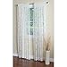 Lorraine Home Fashions Monaco Super Wide Tailored Window Panel, 120 by 63-Inch, Antique Ivory, Set of 2