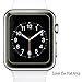 JETech 2-Pack Screen Protector for Apple Watch 38mm Series 1 2 3, NOT Series 4/5, Tempered Glass
