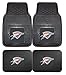 Oklahoma City Thunder NBA Basketball Heavy Duty Vinyl Utility Front and Back Car Truck Floor Mats Bundle Set