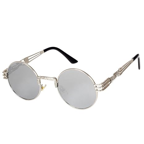 white round vintage sunglasses