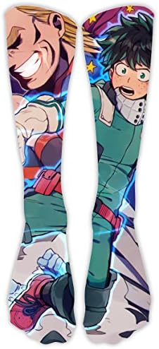 My Hero Anime Academia Long Stockings 3D Printed Hose Hot Gift Unisex 20" Socks