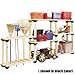 2x4basics 90118MI Custom Shelving and Storage System Shelflinks, Sand, 6 Pack