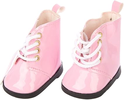 Amazon.com: Wenini Zapatos de piel para muñeca de 18.0 in, nuestros zapatos de poliuretano se adaptan a muñecas americanas, juguete para niñas, regalo de cumpleaños para niños, 18 pulgadas: Toys \u0026 Games