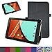Fusion5 104A GPS Case,Mama Mouth PU Leather Folio Stand Cover for 10.1