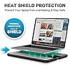 AboveTEK-Portable-Laptop-Lap-Desk-wRetractable-LeftRight-Mouse-Pad-Tray-Non-Slip-Heat-Shield-Tablet-Notebook-Computer-Stand-Table-wSturdy-Stable-Cooler-Work-Surface-for-Bed-Sofa-Couch-or-Travel AboveTEK Portable Laptop Lap Desk w/Retractable Left/Right Mouse Pad Tray, Non-Slip Heat Shield Tablet Notebook Computer…