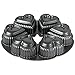 Wilton Dimensions 6-Cup Cast-Aluminum Mini-Hearts Pan