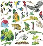 Rain Forest Animals 31 Large Precut Felt Figures For Flannel Boards