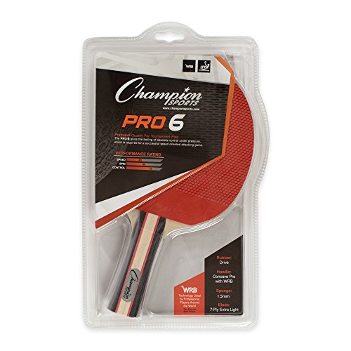 Champion sports pn6 table tennis paddle
