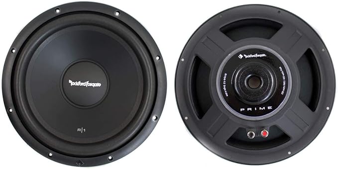 Amazon Com Rockford Fosgate R1s4 12 12 Series 600w 4 Ohm Svc Subwoofers R1s412 2 Pack