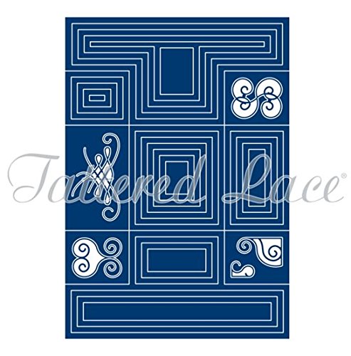 Tattered Lace Essentials mini Shutter Card Cutting Dies Set ETL111 Includes 30-Dies