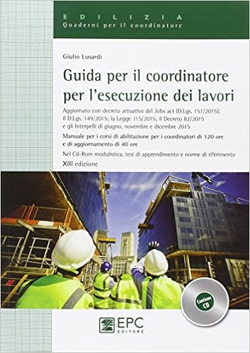Coordinatore per la sicurezza nel cantiere: libri e manuali da studiare