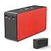 Solar Bluetooth Speaker/Power Bank, ZeroLemon SolarSound 72-Hour Playtime Solar-Powered 10W Portable Wireless Bluetooth 4.0 Speaker & Power Bank for Smartphone-Charging, Aux Audio/TF Card Supported
