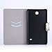 Samsung Galaxy Tab 4 7.0 Case, HAOCOO Stylish Art Print Slim PU Leather Flip Smart Stand Case with Card Slots for Samsung Galaxy Tab 4 7.0
