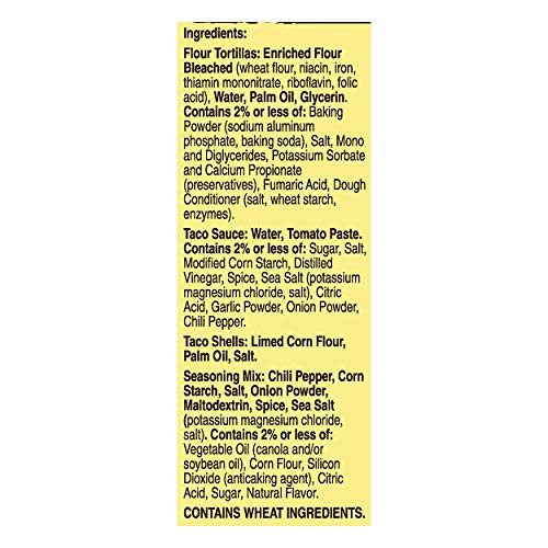 OLD EL PASO STAND ‘N STUFF SHELLS AND TORTILLA BOWLS, HARD & SOFT TACO DINNER KIT, 9.4 OZ.