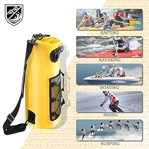 Schnorchelmasken HALTBAR & WASSERDICHT- Hergestellt aus robustem, flexiblem und vollständig wasserdichtem 600D-PVC, Egal unter welchen Bedingungen! Ihre Ausrüstung bleibt sicher und vor Umwelteinflüssen geschützt, egal ob Sie am Strand sind oder bei strömendem Regen wandern.
EINZIGARTIGES INNOVATIVES DESIGN– Verfügt über einen verstellbaren, gepolsterten Gurt zum bequemen Tragen, eine Außentasche für Netztaschen, die Platz für nicht trockene Aufbewahrung bietet, ein elastisches Seil zum Halten von Kleidung oder Zubehör. Diese einzigartigen und hilfreichen Konstruktionsmerkmale lassen Ihren Aleenun-Trockensack eine Stufe über dem traditionellen Trockensack liegen.
IPX8 HANDY-HÜLLE: Jeder Sack kommt inkl. wasserdichter Phone-Tasche für alle Smart-Phones bis 6” Monitor-Grösse. Ideal zum Schutz gegen Wasser, Sand, Staub, Schnee und hohe Luftfeuchtigkeit, zum Kajakfahren, Kanufahren, Rafting, Skifahren, Segeln, Angeln, Camping, Snowboarden, Strand.