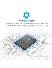 Anker PowerCore 10400 mAh batería externa para todos los smartphones, color negro