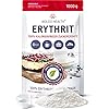 Erytritol 900 g suikervervanger zonder calorieën veganistisch & glutenvrij met 70% van de zoetkracht van suiker