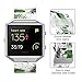 SKYLET Compatible with Fitbit Blaze Bands with Frame, Soft Silicone Replacement Printed Floral Wristband Compatible with Fitbit Blaze Smart Watch Bracelet (No Tracker)