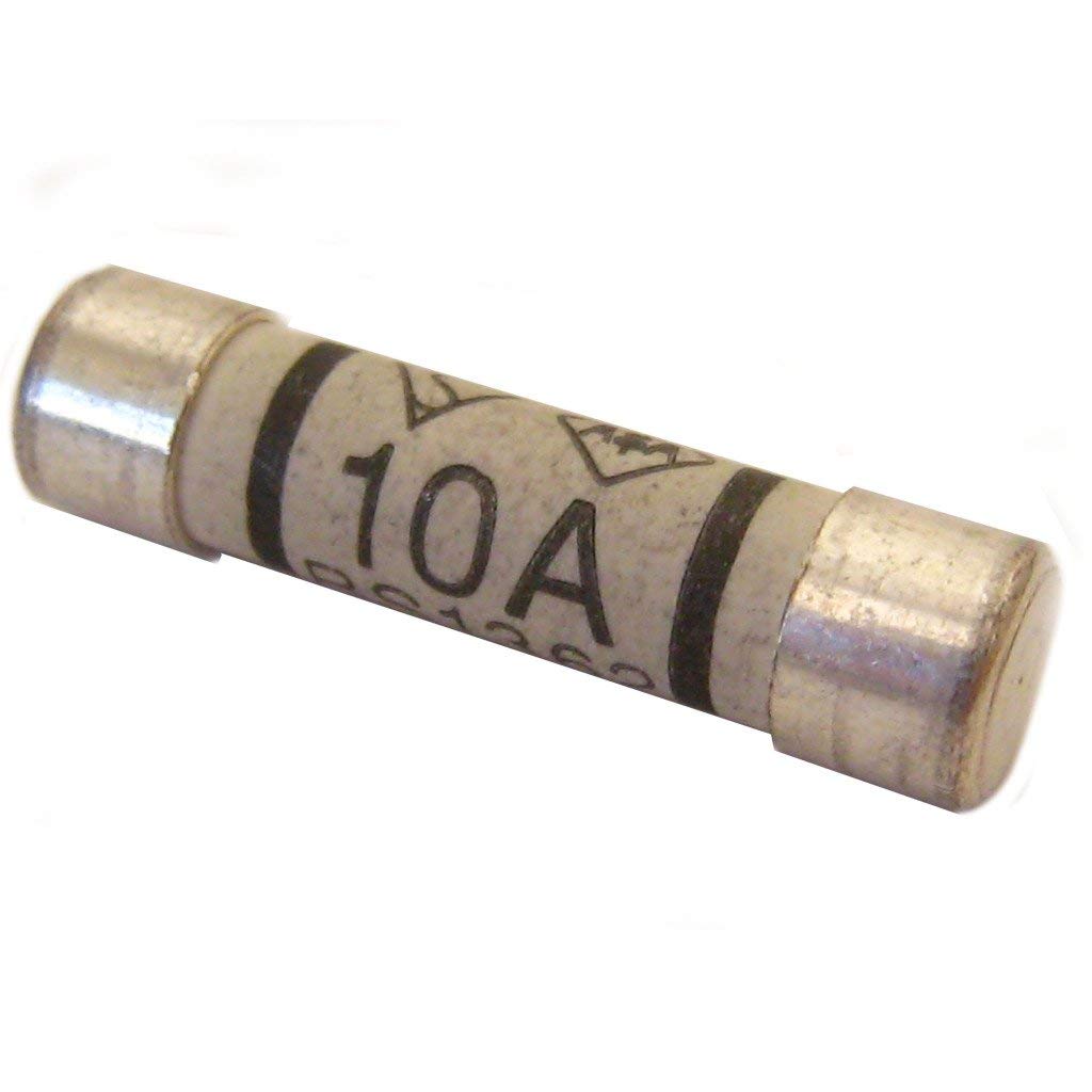 All Trade Direct 5 X 10 Amp Domestic 240V Household Mains Plug Fuse Electrical Cartridge Fuses