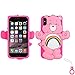 Artbling Case for iPhone X XS 10,Silicone 3D Cartoon Animal Cover,Kids Girls Cute Cases,Kawaii Soft Gel Rubber Unique Fun Cool Character Protective Protector+Finger Ring for iPhoneX/XS (Rainbow Bear)