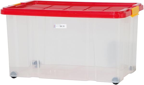 Euro Caja con tapa, grande 60 x 40 x 30 cm: Amazon.es: Juguetes y juegos
