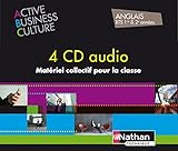 Coffret Active Business Culture Anglais Bts 1re & 2e Annees - 4 CD Audio by 