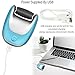SUPRENT Trilogy Foot File for Dry Scaly Feet, Best Pedicure Tools for Removing Hard, Cracked, Dead Skin Cells, Professional Callus Remover for Both Professional and Home Use … (Blue)